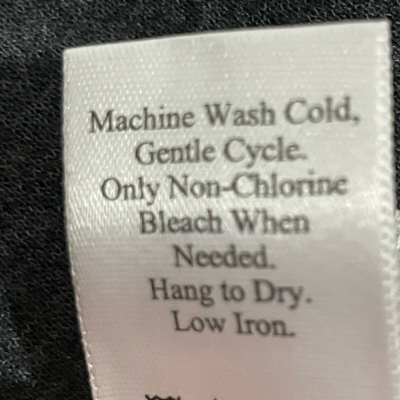 Charcoal gray zip up cardigan or warmer weather jacket by Coldwater Creek XL - Picture 6 of 6